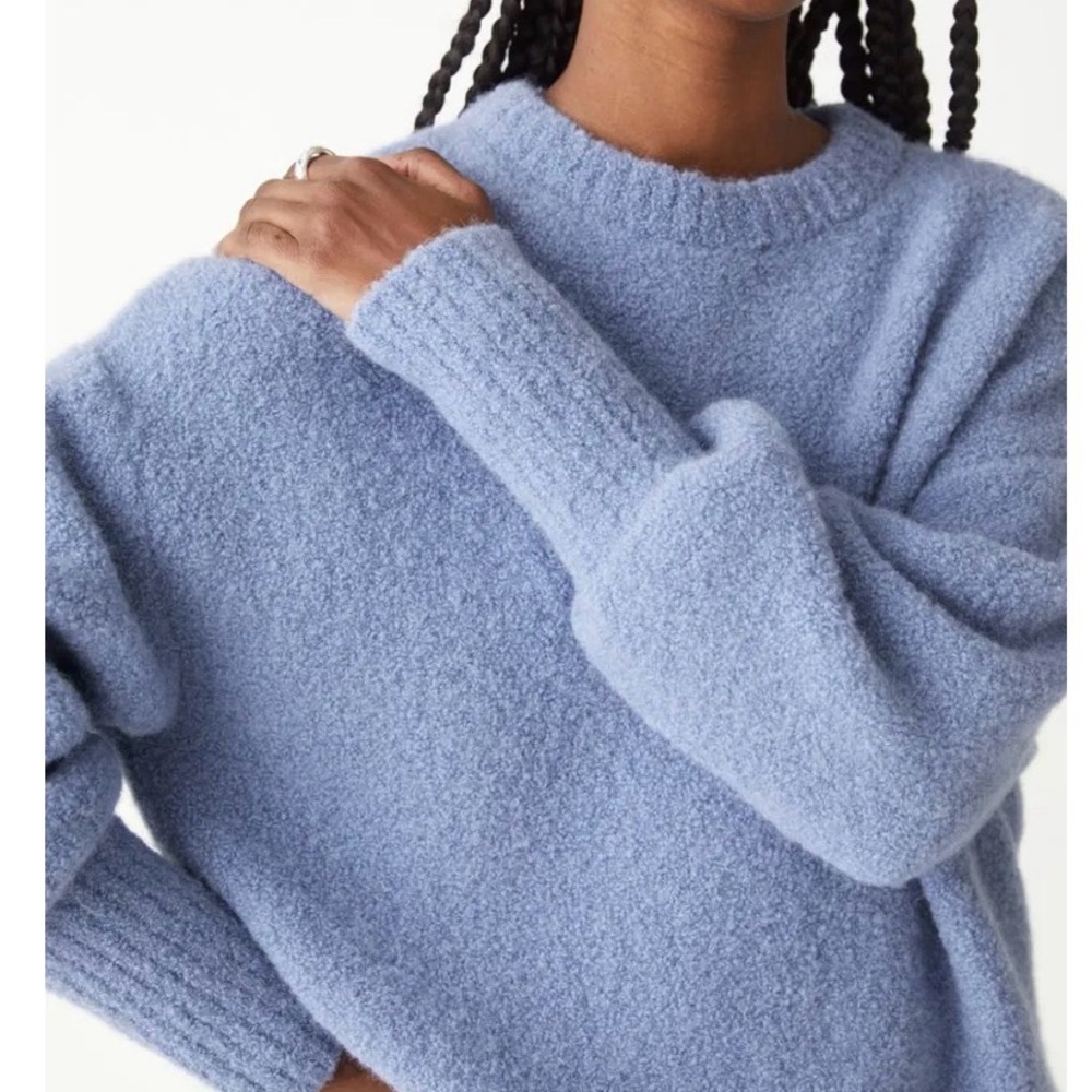 & Other  Stories Oversized Alpaca Knit Sweater Lilac size XS